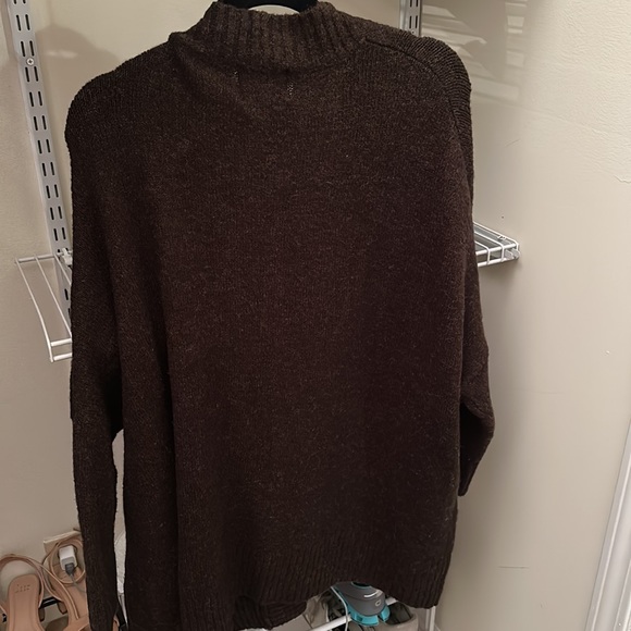 Zara Knit Brown Blanket Sweater- size medium. Hardly worn. - Picture 4 of 4